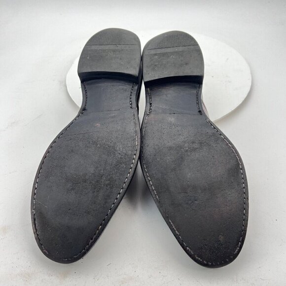 Allen Edmonds Park Avenue Men Size 9.5B Brown Leather Cap Toe Oxford Dress Shoes - Picture 9 of 14